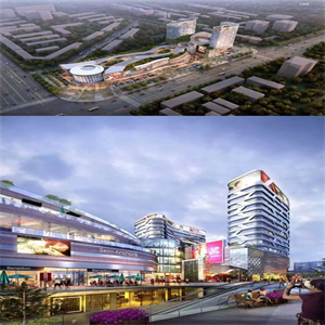 明光市正元广场B区外装饰工程